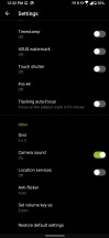 Still photo settings - ROG Phone 3 review