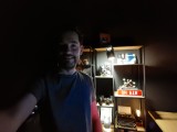 Low-light selfie samples: Mate 40 Pro - f/2.4, ISO 51200, 1/11s - Flagship camera comparison, fall 2020