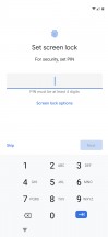 Screen lock - Google Pixel 4a review