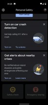 Personal Safety app - Google Pixel 4a review