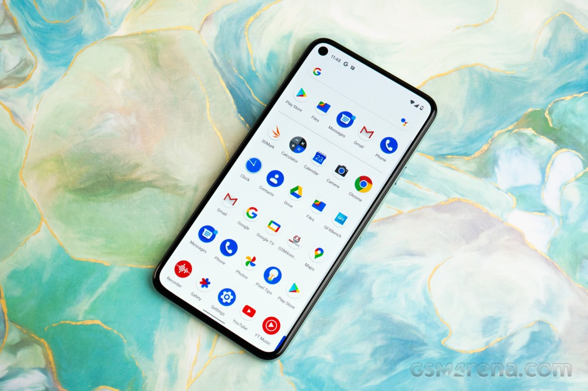 Google Pixel 5 review: Lab tests - display and battery life