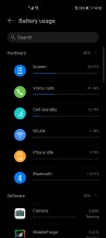 Battery stats and settings - Honor V30 Pro review