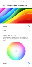 Color settings - Huawei Mate 40 Pro review