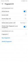 Fingerprint unlock - Huawei Mate Xs review
