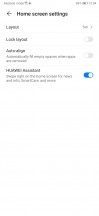 Lock screen and home screen settings - Huawei Mate Xs review