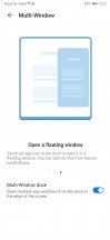 Multi-Window gestures - Huawei Mate Xs review