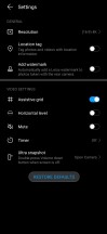 Photo and video settings - Huawei Mate Xs review
