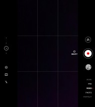 Unfolded camera UI - Huawei Mate Xs review