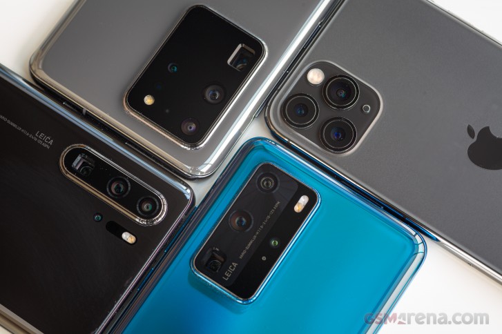 Huawei P40 Pro Vs Galaxy S20 Ultra Vs P30 Pro Vs Iphone 11 Pro Max Shootout Gsmarena Com News