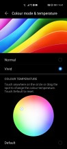 Color mode and temperature settings - Huawei P40 Pro Long-term review