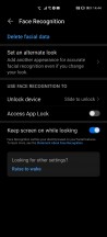 Biometrics settings - Huawei P40 Pro Long-term review