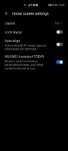 Home screen, app drawer, home screen setting - Huawei P40 Pro Long-term review