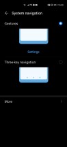 Navigation settings and Recents menu - Huawei P40 Pro Long-term review