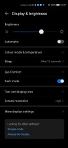 Dark mode - Huawei P40 review