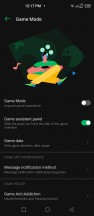 Game Mode options - Infinix Zero 8 review