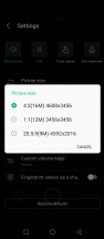 Camera app settings - Infinix Zero 8 review