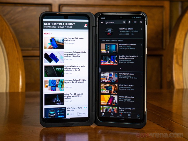 LG V60 ThinQ 5G review: Dual Screen accessory