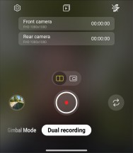 Dual recording mode - LG Wing 5G review