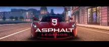 Asphalt 9 true second-screen gaming: main display - LG Wing 5G review