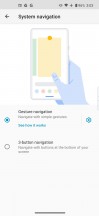 System navigation - Motorola Edge+ review