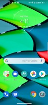 Homescreen - Motorola Edge review