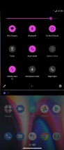 Home screen, general settings, recent apps, notification shade - Motorola Moto G 5G Plus  review