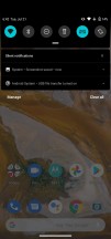 Home screen, general settings, recent apps, notification shade - Motorola Moto G Pro review