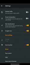 Camera menus - Motorola Moto G Pro review