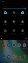 Home screen, notification shade, recent apps and general settings menu - Motorola Moto G9 Play review