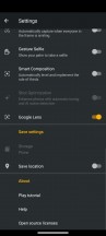 Camera menus - Motorola Moto G9 Play review