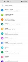 General settings - Motorola Moto G9 Plus review