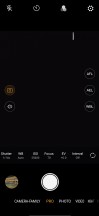 Camera menus - nubia Red Magic 5G review