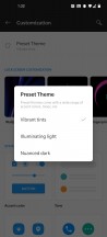 Light and dark themes - Oneplus 8 Pro review