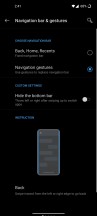 Navigation gestures and quick gestures - OnePlus 8 review