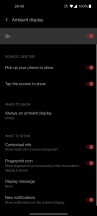 Always-on display settings - OnePlus 8T hands-on review