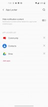 App Locker - OnePlus 8T review