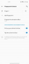 Fingerprint setup - OnePlus Nord review