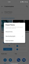 Light and dark themes - OnePlus Nord review