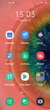 Homescreen options - Oppo Find X2 Pro review
