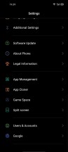 General settings menu and always-on display - Oppo Reno3 Pro 5G review