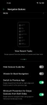 Navigation gestures and options - Oppo Reno3 Pro 5G review