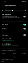 General settings menu and always-on display - Oppo Reno3 Pro 5G review