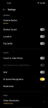 Camera settings - Oppo Reno3 Pro 5G review