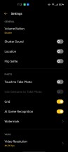 Camera menus Camera menus - Oppo Reno3 Pro review - Oppo Reno3 Pro review