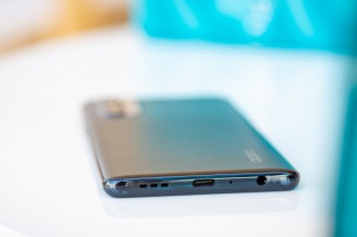 Cables go in the bottom - Oppo Reno4 Pro review