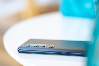 Power button on the right - Oppo Reno4 Pro review