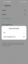 Fingerprint, Face & Password settings - Oppo Reno4 Pro review