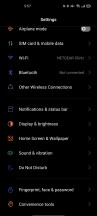 Dark mode - Oppo Reno4 Z 5G review