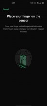 Biometric security settings - Oppo Reno4 Z 5G review