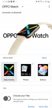 Oppo Watch inside Android Wear app - Oppo Watch review